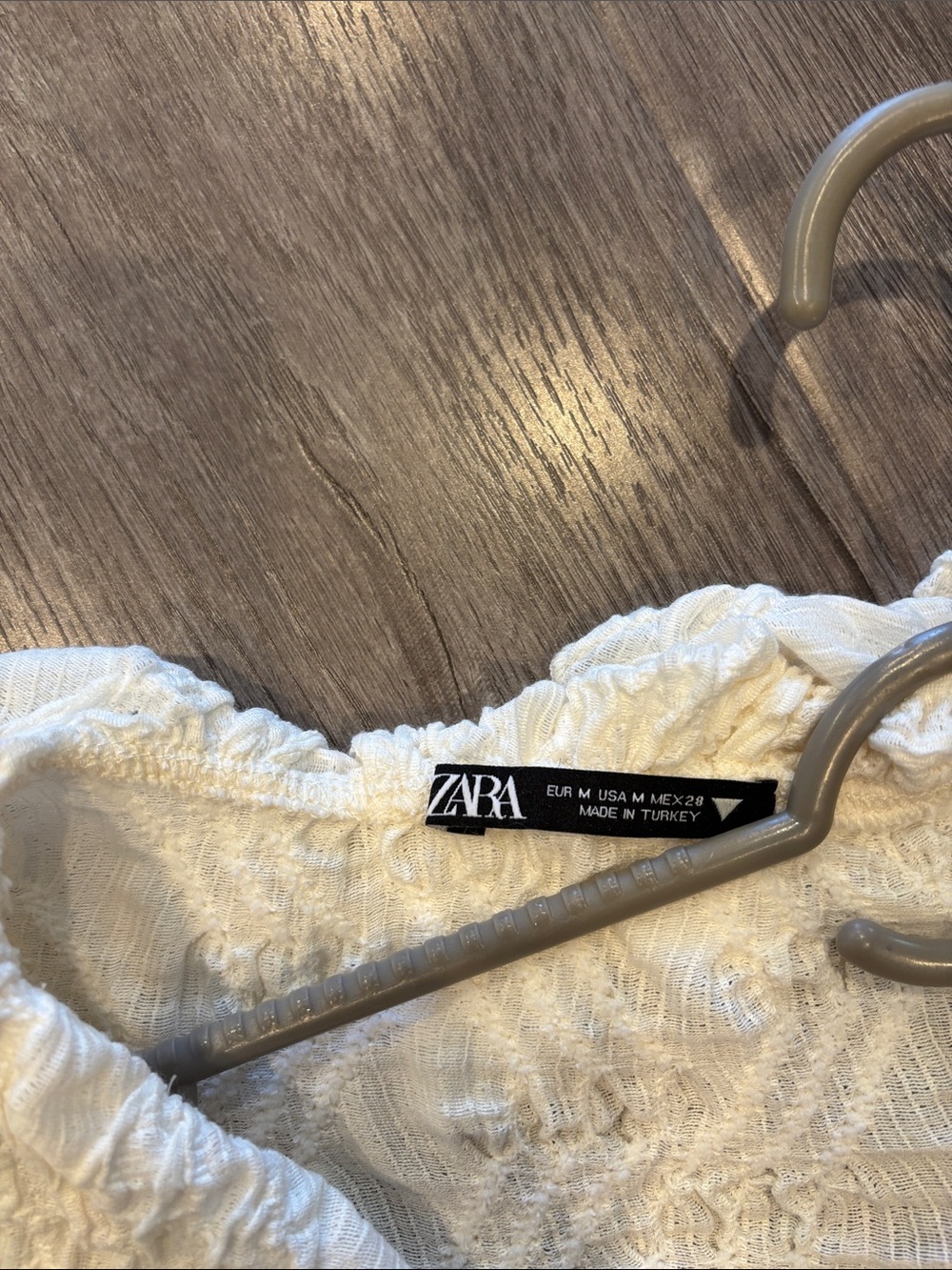 Zara Cream Ruffled Tie-Front Camisole - Picture 4 of 4